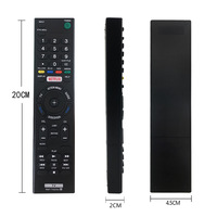Télécommande RMT-TX200U pour téléviseur Bravia LED LCD avec portée de 8 à 12 m