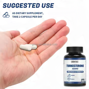 Capsule di Turkesterone pillole integratore alimentare promuovere la forza per gli adulti Vegan Turkesterone Capsule fabbrica su misura OEM - Product Image 3