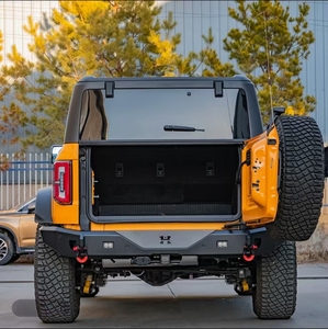 Bronco Jueying Rear Bumper Non-Destructive Installation Protective Metal <strong>Bar</strong> for Enhanced Protection Scratch Resistance New - Product Image 3