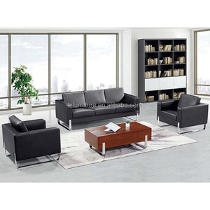 Luxury Modern Leather Office <b>Sofa</b> Round Desktop Power Grommet Smart Office Desk <b>Sofa</b> Office Boss Stainless Steel <b>Sofa</b> <b>Set</b> - Product Image 5