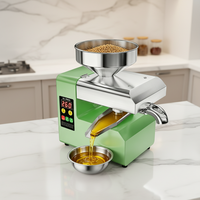 Presse à huile domestique portable de petite taille, 8-10 kg/h, avec une longue durée de vie, pour le soja et le colza