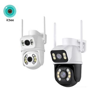 Nhà Máy Bán buôn icsee Bullet và Dome liên kết báo động <span class=keywords><strong>WIFI</strong></span> PTZ <span class=keywords><strong>camera</strong></span> 6MP ống kính kép không dây CCTV <span class=keywords><strong>IP</strong></span> PTZ Dome <span class=keywords><strong>Camera</strong></span> - Product Image 3