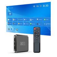 X98Q Education TV Box 1GB 8GB Android 11 Europa Certificado 1/2/8/16GB X98Q 2USB 4K * 2K HD Amlogic S905W2 Android TV box