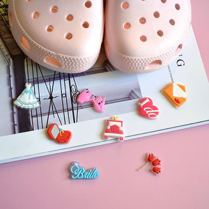 Enfants Chaussures <span class=keywords><strong>Accessoires</strong></span> PVC Bracelet Charmes Sabot Décoration Charmes Mariée Série Lumineux PVC Chaussure Charmes <span class=keywords><strong>Accessoires</strong></span> - Product Image 5