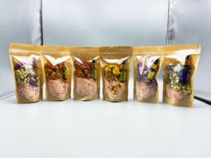 OEM Muối tắm Himalaya tự nhiên | trộn với tinh dầu, hoa khô, Epsom và muối biển để thư giãn Spa - Product Image 3