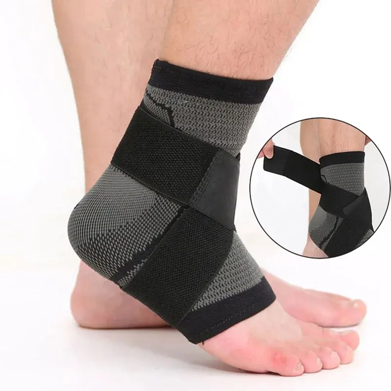 Breathable Ankle Braces Support Adjustable Wrap for Plantar Fasciitis Ankle Pain Swelling Relief Ankle Foot Protection