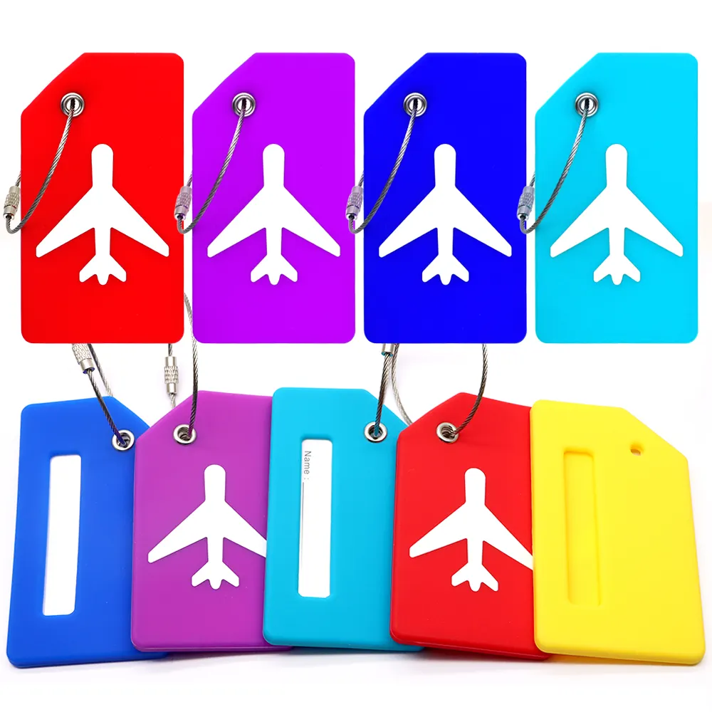 Custom Cute Special-Shaped 3d Soft Rubber Tag Pvc Luggage Id Tag Travel For Promotion Gift Pvc Rubber Luggage Tag