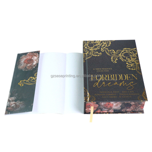 การพิมพ์ที่กำหนดเองหนังสือปกแข็งสีดำและสีขาวหนังสือนวนิยายเผยแพร่นิยายพิมพ์จบหน้าพ่นขอบและฟอยล์บนหน้าปก - Product Image 4