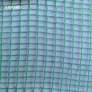 strong and durable plastic and UV protection green square mesh for protecting animal