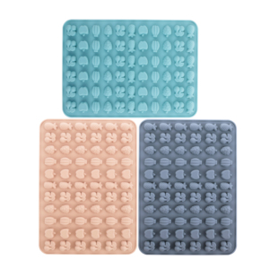 Moules en silicone antiadhésifs personnalisés en forme de mini-fruits pour bonbons, chocolat créatif et fondant - Product Image 2