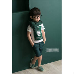 Conjunto de Ropa para Niños 2017, Pantalones y Camiseta con Diseño Elegante de Huzhou - Product Image 4