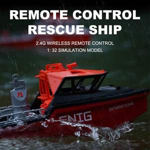 DWI 2.4Ghz <span class=keywords><strong>Bateau</strong></span> télécommandé Moteur sans balais <span class=keywords><strong>Bateau</strong></span> <span class=keywords><strong>de</strong></span> <span class=keywords><strong>sauvetage</strong></span> étanche à l'eau 10 KM/H Bateaux <span class=keywords><strong>de</strong></span> course Jouet pour piscines Lacs Rivière Pour Enfants - Product Image 6