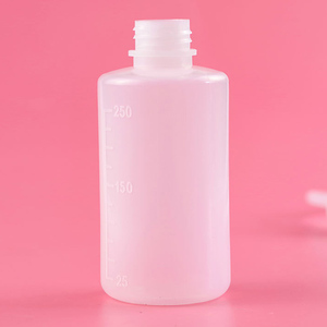 IRISMANLI Bouteille de rinçage en plastique bleu 250 ml pour nettoyant moussant écologique, outil pour extensions de cils, bouteille de lavage pour tatouages oculaires - Product Image 4