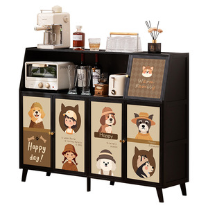 Kitchen <b>sideboard</b>, household cabinet <b>storage</b> rack, multi-functional organizer, multi-layer spice rack, living room <b>storage</b> rack - Product Image 5