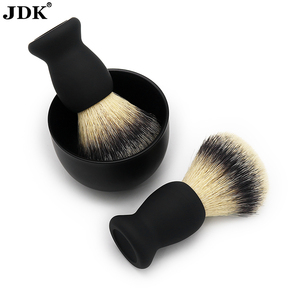<strong>Men</strong>' <strong>s</strong> Gift Matt Black Beard Shaving Bowl Set for <strong>Men</strong> Shaving Supplies Brush and Soap Bowl <strong>Kit</strong> for Wet <strong>Shave</strong> - Product Image 3