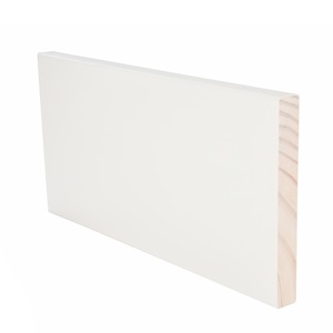 Trắng gesso primed radiata Pine s3s s4s gỗ wainscote tường Bảng điều khiển không thấm nước TRIM Board ván chân tường Ốp chân tường cho khách sạn biệt thự - Product Image 3