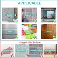 Ruban adhésif lavable double face de haute qualité, Nano ruban transparent de gel de couture de tapis auto-adhésif de viscosité forte