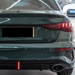 Facelift RS3 Rear Bumper Lip kép <span class=keywords><strong>echaust</strong></span> cho Audi A3 S3 RS3 phong cách 8Y Sedan 2020 2021 2022 2023 2024 - Product Image 6