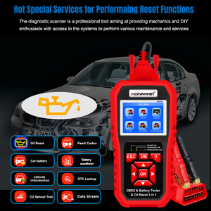 Herramientas de Diagnóstico Directas de Fábrica para Todos los Autos, Escáner KONNWEI KW890 Obd2 para Todos los Autos 2022 con Servicio de Reinicio de Aceite - Product Image 6