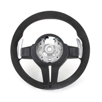 Avec garniture en carbone Full Alcantara LED M Sport Volant pour BMW F10 F15 F22 F30 F32 M3 F80 M4 F82 M2 F87 M5 F90 E70 E90 E92
