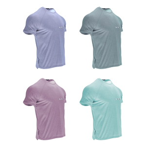 Camiseta Deportiva de Poliéster de Secado Rápido y Transpirable para Hombre, Corte Regular, Manga Corta, para Pádel, Fitness, Running y Actividades al Aire Libre - Product Image 4