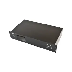 Penutup sasis Rackmount Server komputer industri struktur profil aluminium kustom