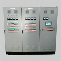 Armoire de commande automatique PLC personnalisée pour le traitement de l'eau pure, panneau de distribution électrique industriel