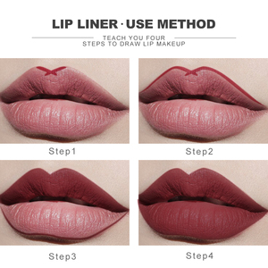 ดินสอเขียนขอบปากวีแกน 16 สี ขายส่ง รับทำโลโก้ เนื้อครีมมี่ ฐานแร่ธาตุ ปราศจากการทดลองกับสัตว์ สีชมพู คุณภาพสูง แบรนด์ส่วนตัว - Product Image 6