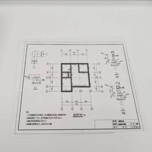 Película de dibujo CAD mate Premium de COLORWAY sin decoloración, sustrato PET de archivo a largo plazo - Product Image 1