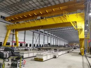 Grúas Goliath en Oferta: Grúa Pórtico Eléctrica Monoviga Portátil de 70 Toneladas para Carga Exterior, Componentes Clave de 4, 30 y 25 Toneladas - Product Image 3