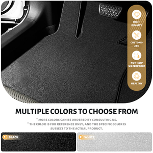 Tappetino per Auto Universale in Fibra di Poliestere Ignifugo Impermeabile Antiscivolo Personalizzabile - Product Image 2