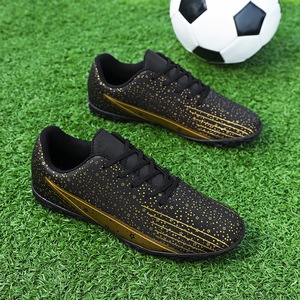 Nouvelles chaussures de <span class=keywords><strong>football</strong></span> unisexes pour enfants, TF, pointes brisées, tige en PVC, semelle extérieure en TPR, doublure en mesh pour jeunes étudiants - Product Image 4