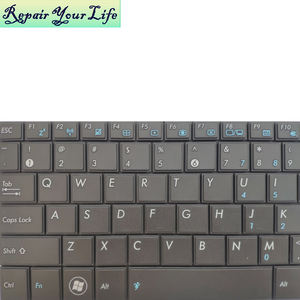 Teclado de ordenador portátil negro de EE. UU. Para <span class=keywords><strong>ASUS</strong></span> EEE PC <span class=keywords><strong>1005HA</strong></span> 1008HA 1001HA 1005HAB 1005HAG 1005HR 1008HAG 1101HA 0KNA-192US02 - Product Image 6