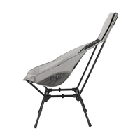 Chaise de pêche pliable portable de haute qualité au design moderne, confortable et légère, avec cadre en aluminium et tissu Oxford 600D pour l'extérieur
