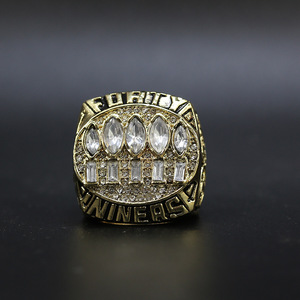 Cincin Kejuaraan Super Bowl San Francisco 49ers 1994, Cincin Juara, Nama dan Nomor Kustom, Perhiasan Olahraga Pria - Product Image 1