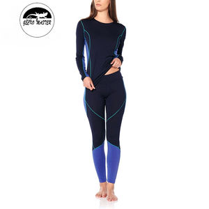 Top de manga larga de alta calidad para mujer, <span class=keywords><strong>blusa</strong></span> ecuestre con <span class=keywords><strong>cuello</strong></span> de tortuga, ropa interior térmica, camisa, capa Base, lana Merino, GECKO MASTER de alta calidad - Product Image 2