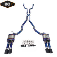 Système d'échappement Valvetronic pour BMW M5 E60 E61 M6 E63 E64 S85 5.0L V10, silencieux à soupapes électroniques, tuyaux en alliage de titane