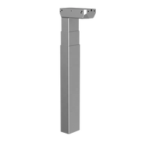 Colonne de levage électrique intelligente pour bureau, design moderne réglable, matériau en acier inoxydable
