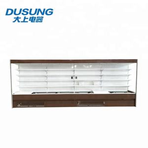 Prix d'usine Épicerie d'<span class=keywords><strong>occasion</strong></span> Île de réfrigérateur Congélateur Supermarché Plug-in Double rideau d'air Affichage vertical - Product Image 4