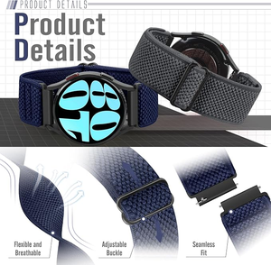 Bracelets de montre à dégagement rapide de 19 mm pour montre intelligente de 19 mm / montre universelle - Product Image 5