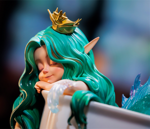 Custom Beeldje Model 3d Vinyl Designer Figuur Regenboog Pvc Verzamelbare Hars Kunstspeelgoed Cartoon Meisje Beeldje Fabriek - Product Image 4