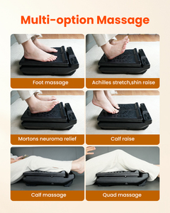 Slim Machine Vibration Heat Controlador de mano inalámbrico y panel de control 2 en 1 Masajeador de pies y pantorrillas - Product Image 6