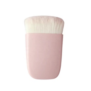 FYD marca privada grande Sup pinceles de base cosmética sintética ovalada rosa claro pincel corrector plano de lentejas maquillaje conjunto de herramientas de pincel de maquillaje individual - Product Image 2