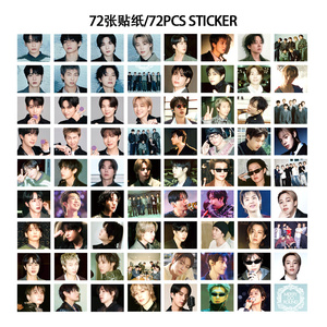 127 Tarjetas Fotográficas HD de Ídolos de KPOP, JUNGKOOK, SUGA, RM, <span class=keywords><strong>J</strong></span>-<span class=keywords><strong>HOPE</strong></span>, Doble Cara, en Caja, Regalo para Fans, Tarjetas LOMO - Product Image 4