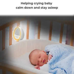 Quality Baby Sleeping Device Rechargeable White Noise Machine To Sleep With Night Lights