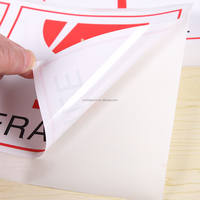 Etiquetas Adhesivas de Advertencia para Envíos, Resistentes al Agua y a Desgarros, de Vinilo Frágil, en Rollo, para Paquetes, Tamaños Personalizables, en Stock