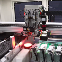 Programmeur de puces IC automatique KR82-2500H à 8 emplacements, entraînement par moteur linéaire, idéal pour les lignes SMT, les entreprises EMS, les distributeurs de puces IC