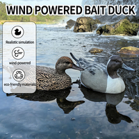 Décoy de canard flottant en mousse EVA de qualité supérieure, sur mesure, à queue fine, réaliste 3D, pour la pêche en lac, en marais, accessoire de chasse en plein air