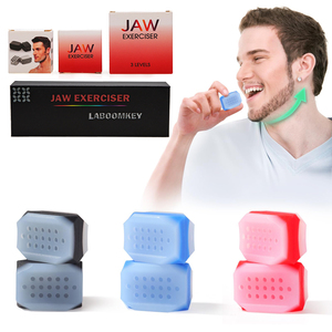 Wholesale Silicone Resistance Levels Jaw <strong>Exerciser</strong> Ball <strong>Facial</strong> Muscle Jawline Exercise for Men - Product Image 1