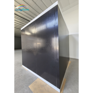 Chambre <span class=keywords><strong>froide</strong></span> de stockage de glace avec équipement de réfrigération, chambre <span class=keywords><strong>froide</strong></span> <span class=keywords><strong>positive</strong></span> pour légumes, réfrigérateur de plain-pied - Product Image 1
